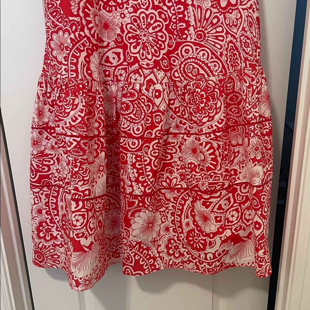 NWT! Tuckernuck/Hyacinth House and White Floral Midi Dress, Size Small - Picture 11 of 12